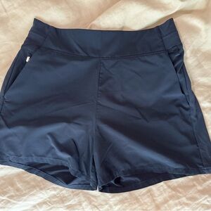 Athleta Navy Performance Athletic Shorts